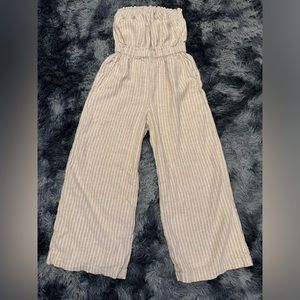 Abercrombie & Fitch Striped  Jumpsuit XS